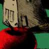 Tower & Apple, 2005,  Digital Archival Print, 7x10cm,  edition of 6